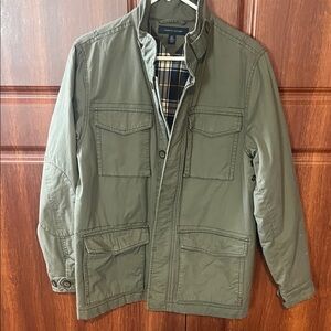 Men’s Tommy Hilfiger Olive Military Jacket